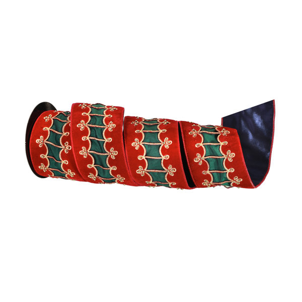 The Holiday Aisle® Velvet Embroid Nutcracker Coat Ribbon Wayfair